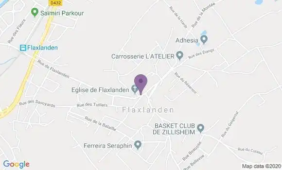 Localisation Caroline Maillard