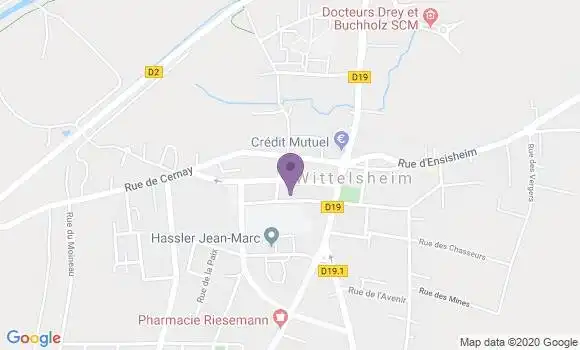 Localisation Eva Martena