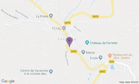 Localisation Mathilde Delattre