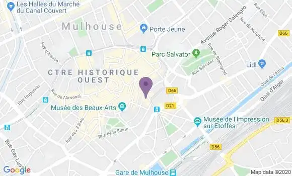 Localisation Maryse Mercé