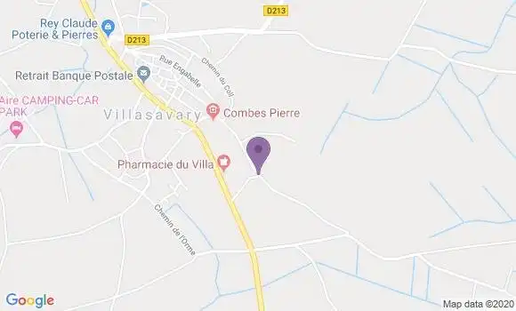Localisation Marie Faure