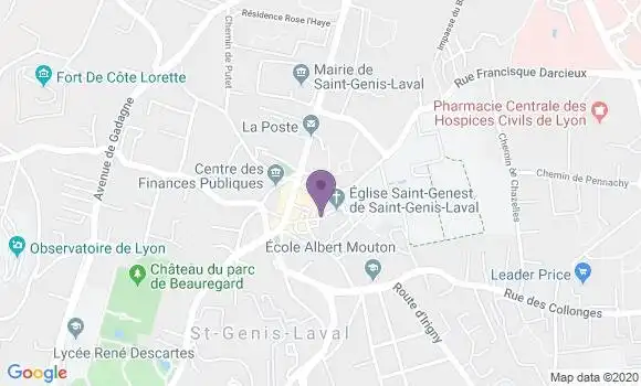 Localisation Guillemette Dabin
