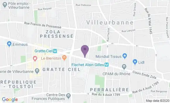 Localisation Audrey Brailly
