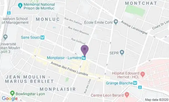 Localisation Pascal Alvard