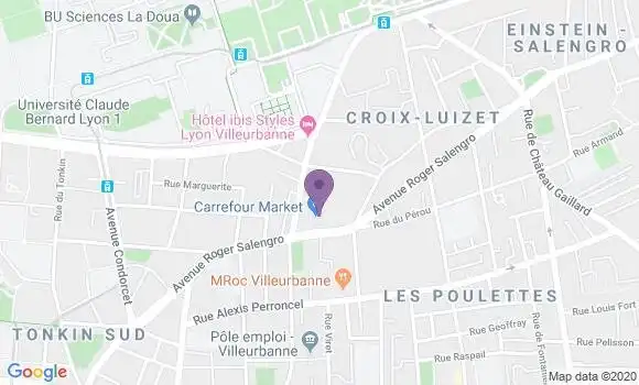 Localisation Flavie Thiebot