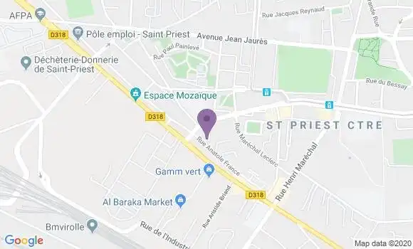 Localisation Anne Aurore Vernassa