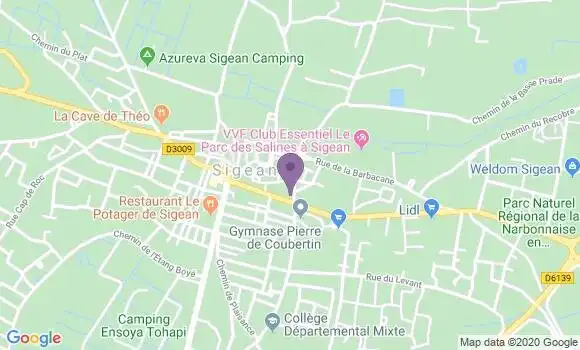 Localisation Aude Bousquet