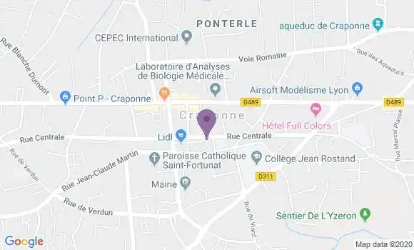 Localisation Pascale Gros Chevallier