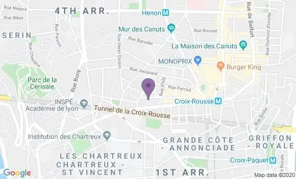 Localisation Caroline Guimas Charret