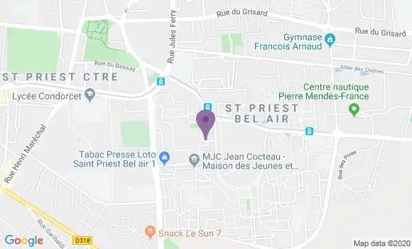 Localisation Fabienne Devun