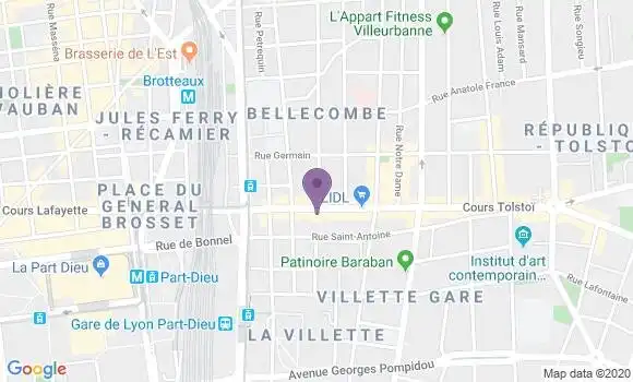 Localisation Bétty Duchaussoy