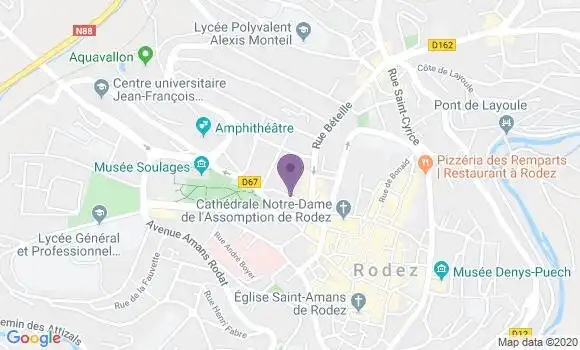 Localisation Réjane Jeanjean
