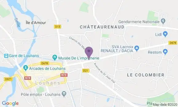 Localisation Cécile Jaillet