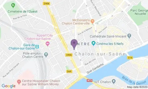Localisation Alain Lefebvre