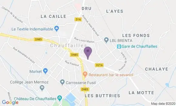Localisation Virginie Bouhallier