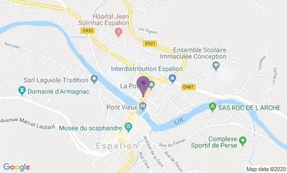 Localisation Catherine Moisset