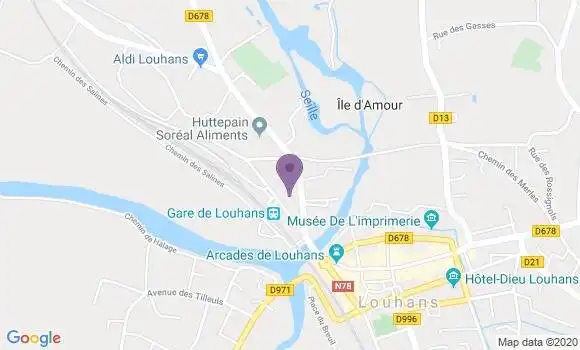 Localisation Angélique Vadot