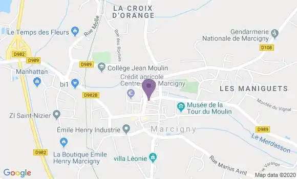 Localisation Patricia Vizier