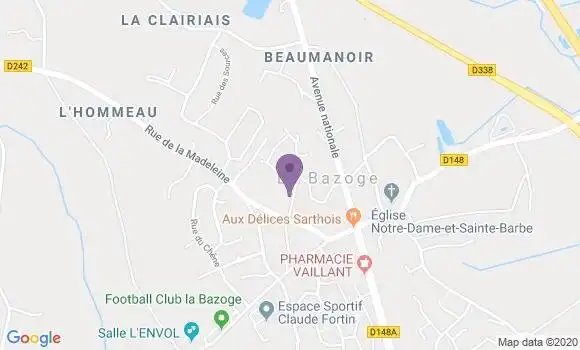 Localisation Mathieu Corbeau