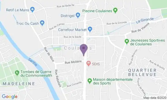 Localisation Jessica Bescond