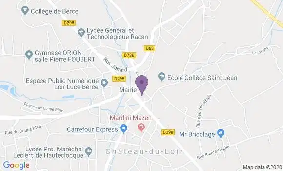 Localisation Thibaut Mainfroid