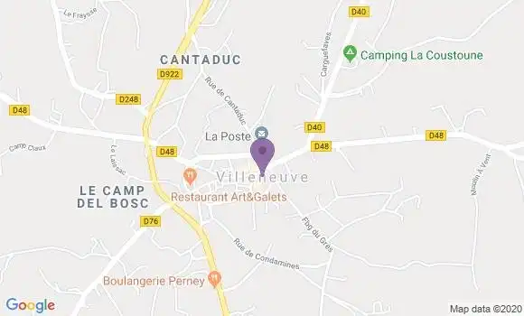 Localisation Laurent Cazes