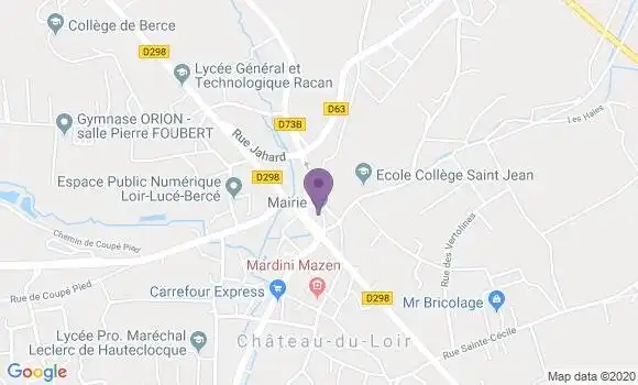 Localisation Chloé Leger