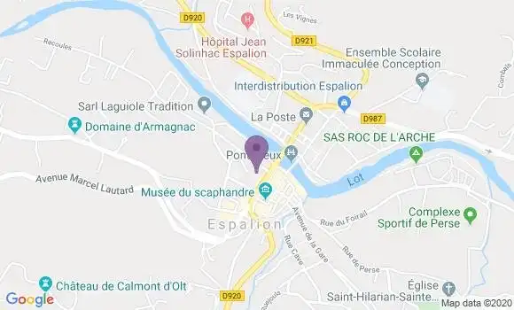 Localisation Edith Galibert