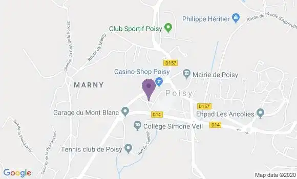 Localisation Yann Peron