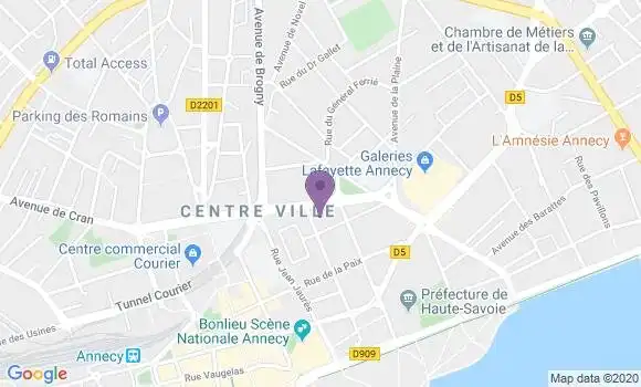 Localisation Magali Pochon