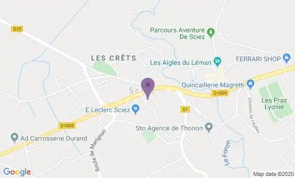 Localisation Vanessa Loussier