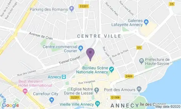 Localisation Anne Isler