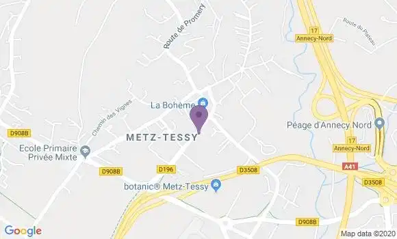 Localisation Pascale Deprez