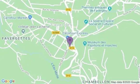 Localisation Laure Chantraine