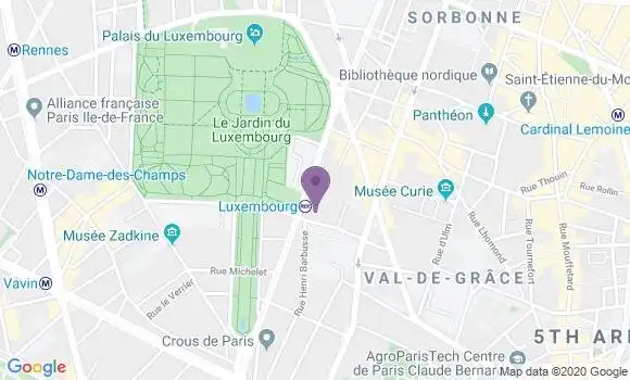 Localisation Daniel Benjamin