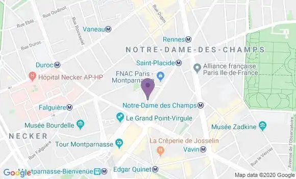 Localisation Yolande Calmels
