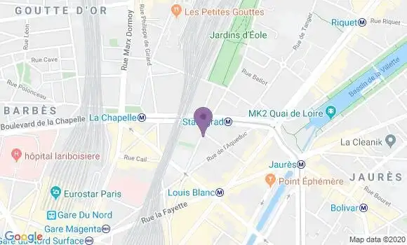 Localisation Jean Charles Lejeune
