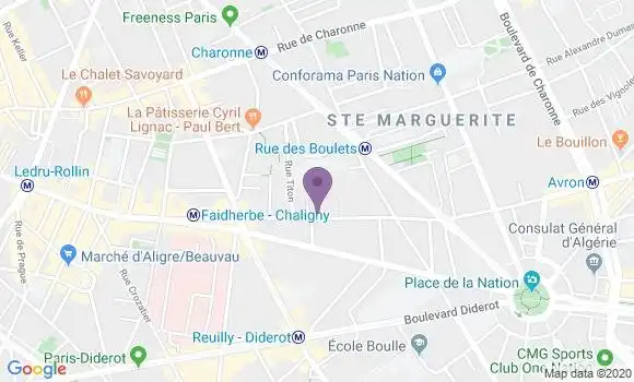 Localisation Emmanuelle Trouche