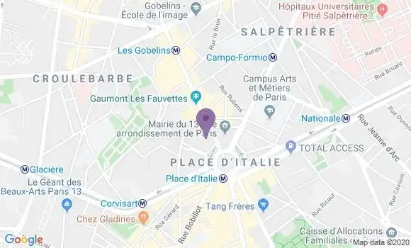 Localisation Arnaud Gayraud
