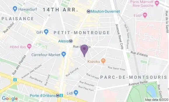 Localisation Alexandre Dovigo