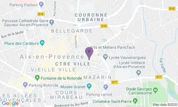 Localisation Nicolas Gallice