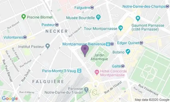 Localisation Arthur Brillant
