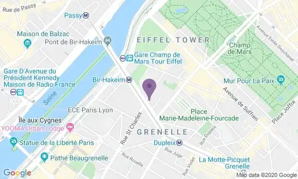 Localisation Jean Baptiste Hance