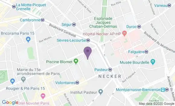 Localisation Christine Pedron