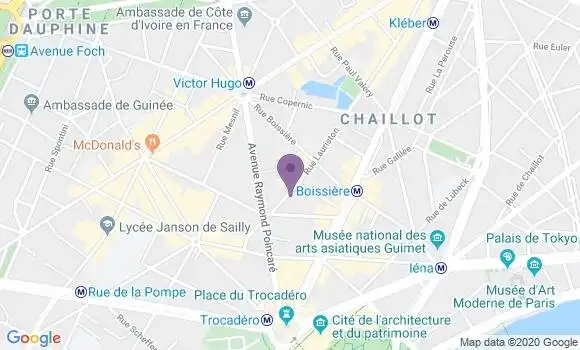 Localisation Andrée Diuzet