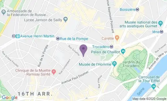 Localisation Faustine Drouffe