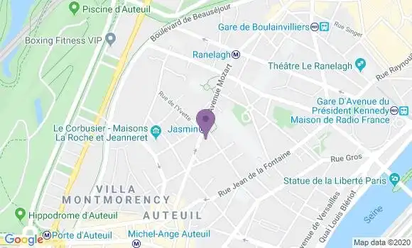 Localisation Anne Sophie Roudet