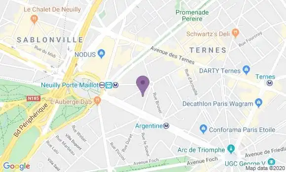 Localisation Delphine Medioni