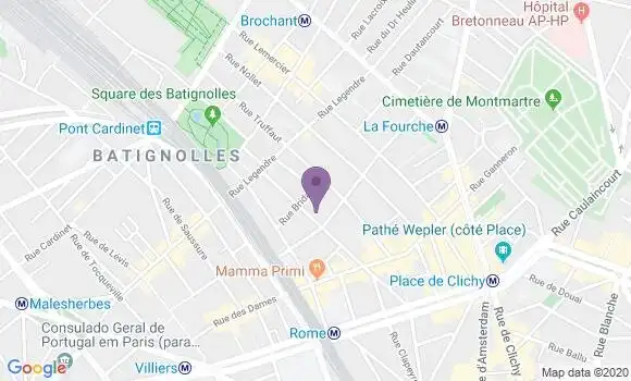 Localisation Isabelle Cognard