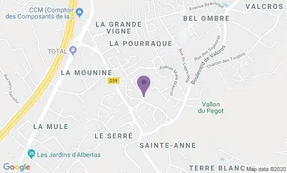 Localisation Caroline Escande